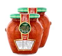 Africa Select Vipro Special Mild Ajvar Relish 580ml Jar (Pack of 2) | Authentic Roasted Red Pepper & Eggplant Spread | Traditional Balkan Domašen Specijalen Ajvar
