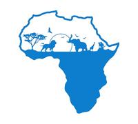 Africa Wall Decal Safari Decor Wild Animals Lion Elephant Palm Tree Wall Sticker Vinyl Sticker Nature Wall Decor Poster Large - 58x60cm