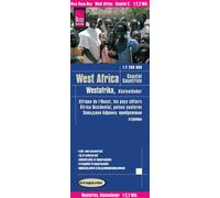 Africa West, Coastal countries (1:2.200.000) : from Senegal to Nigeria