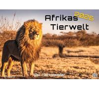 Africa Wildlife Calendar 2026 - Premium Wall Calendar in DIN A3 Format (approx. 42 cm x 30 cm) - Animal Calendar with Wildlife Photos from Africa