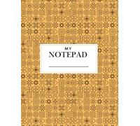 African Adinkra Symbols Notepad Style Notebook: Journal