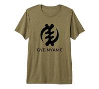 African Akan Spiritual Symbol Adinkra Pan African Gye Nyame Premium T-Shirt