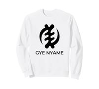African Akan Spiritual Symbol Adinkra Pan African Gye Nyame Sweatshirt
