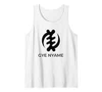 African Akan Spiritual Symbol Adinkra Pan African Gye Nyame Tank Top