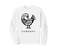 African Akan Spiritual Symbol Adinkra Pan African Sankofa Sweatshirt