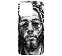 African American Black Couple Love Dread Loc'd Queen King Case for iPhone 15 Pro Max