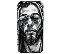 African American Black Couple Love Dread Loc'd Queen King Case for iPhone SE (2020) / 7/8