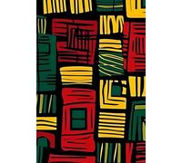 African American Black History Month: Journal, Notebook, Planner, Blank Lined 6" x 9" with 100 Pages Paperback