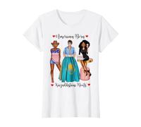 African American Born and Kazakhstani Roots Heritage T-Shirt