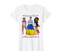 African American Born and Ukranian Roots Heritage T-Shirt