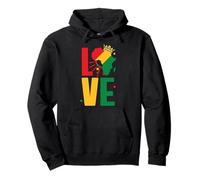 African American Culture Love Juneteenth Pride Black Queen Pullover Hoodie