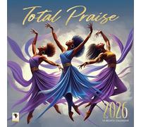 African American Expressions 2026 Wall Calendar - Total Praise - Monthly Calendar Celebrating Black Culture & History, 12x12 Hanging Calendar, 16 Months - Faith-Based Gift for Women