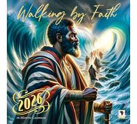 African American Expressions 2026 Wall Calendar - Walking by Faith - Monthly Calendar Celebrating Black Culture & History, 12x12 Hanging Calendar, 16 Months - Christian Gifts for Women