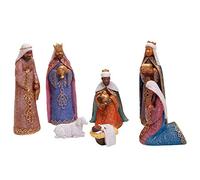 African American Expressions - Nativity Scene Figurine Set, 7 Pieces, FNAT-02