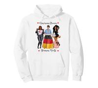African American Grown And German Roots Heritage Pullover Hoodie
