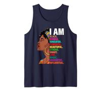 African American I Am Black Woman Magic Tank Top
