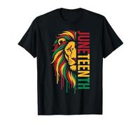 African American Juneteenth Lion i am Black History Melanin T-Shirt