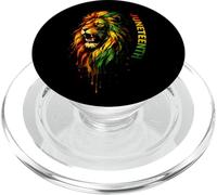 African American Juneteenth Lion of Freedom Celebration PopSockets PopGrip for MagSafe