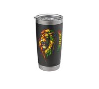 African American Juneteenth Lion of Freedom Celebration Stainless Steel Insulated Tumbler