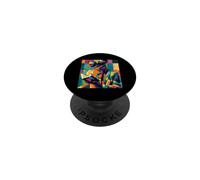 African American Librarian Reading Books Black Women Art PopSockets Adhesive PopGrip