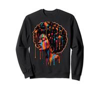 African American Queen Nubian Black Girl Magic Princess Sweatshirt