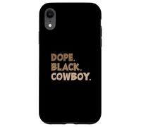 African American Rodeo Black History Dope Black Cowboy Case for iPhone XR