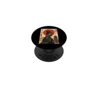 African American Samurai Warrior Black History Month PopSockets Adhesive PopGrip