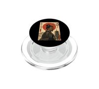 African American Samurai Warrior Black History Month PopSockets PopGrip for MagSafe