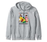 African American Thanksgiving Queen Guyanese Guyana Vibes Zip Hoodie