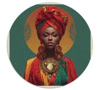 African Ancestral Woman Portrait,Rätsel Für Erwachsene 1000pcs (67.5x67.5cm),Herausforderungsspiele