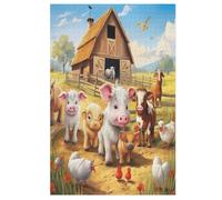 African Animals 1000 Piece Wooden Jigsaw Puzzles for Adults Puzzle Learning Educational Toys Family Games for Kids Jigsaws 78×53cm