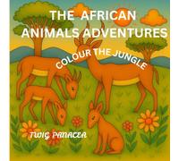 African animals adventures: Color the jungle