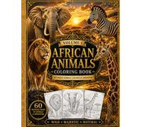 African Animals Coloring Book