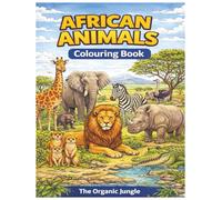 African Animals Colouring Book: Coloring
