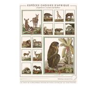 African Animals from Buffon’s Encyclopaedia Multicoloured one size