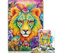 African Animals JigsawPuzzle 1000 Pieces for Adults,Challenging To Complete But Fun And Humorous Unique Home Decor And Gifts (50x75cm)