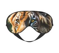 African Animals Print Breathable Full-Cover Eye Mask Stylish Adjustable Nap Night Restful Environment