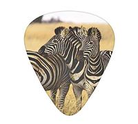 African Animals Printed Guitar Picks Personalized Guitar Plectrums 12 Pcs For Acoustic Guitar Electric Guitar And Bass Bulk Guitar Pick One Size