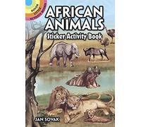 African Animals Sticker Activity Book (Little Activity Books)