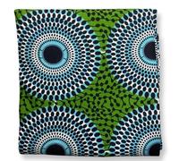 African Ankara Print Fabric, 6 Yards, 109 cm Wide, Poly Cotton Blend