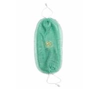 African Bath Nets - Exfoliating Body Scrub Net for Shower & Bath | Reusable Long Mesh Sponge for Gentle Skin Exfoliation, Cleansing & Smooth Skin | Vibrant Colours (Mint)