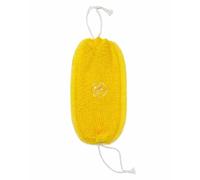 African Bath Nets - Exfoliating Body Scrub Net for Shower & Bath | Reusable Long Mesh Sponge for Gentle Skin Exfoliation, Cleansing & Smooth Skin | Vibrant Colours (Yellow)