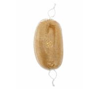 African Bath Nets - Exfoliating Body Scrub Net for Shower & Bath | Reusable Long Mesh Sponge for Gentle Skin Exfoliation, Cleansing & Smooth Skin | Vibrant Colours (Beige)