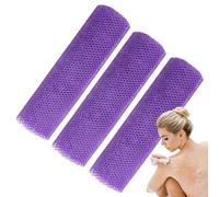 African Bath Sponge,Net Scrubber Nylon Mesh Skin Smoother Bath Towel - Elastic Bath Sponges, for Daily Use, Women & Men Bathing