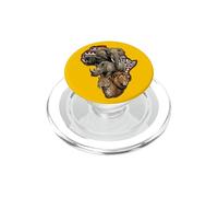 African Big Five Animals Safari Wildlife Tribal Continent PopSockets PopGrip for MagSafe