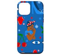 african black rosie the riveter rockabilly whimsical ww2 Case for iPhone 12 mini