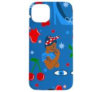 african black rosie the riveter rockabilly whimsical ww2 Case for iPhone 15 Plus