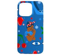african black rosie the riveter rockabilly whimsical ww2 Case for iPhone 15 Pro Max