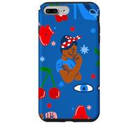 african black rosie the riveter rockabilly whimsical ww2 Case for iPhone 7 Plus/8 Plus