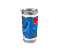 African Black Rosie the Riveter Rockabilly Whimsical ww2 Stainless Steel Insulated Tumbler